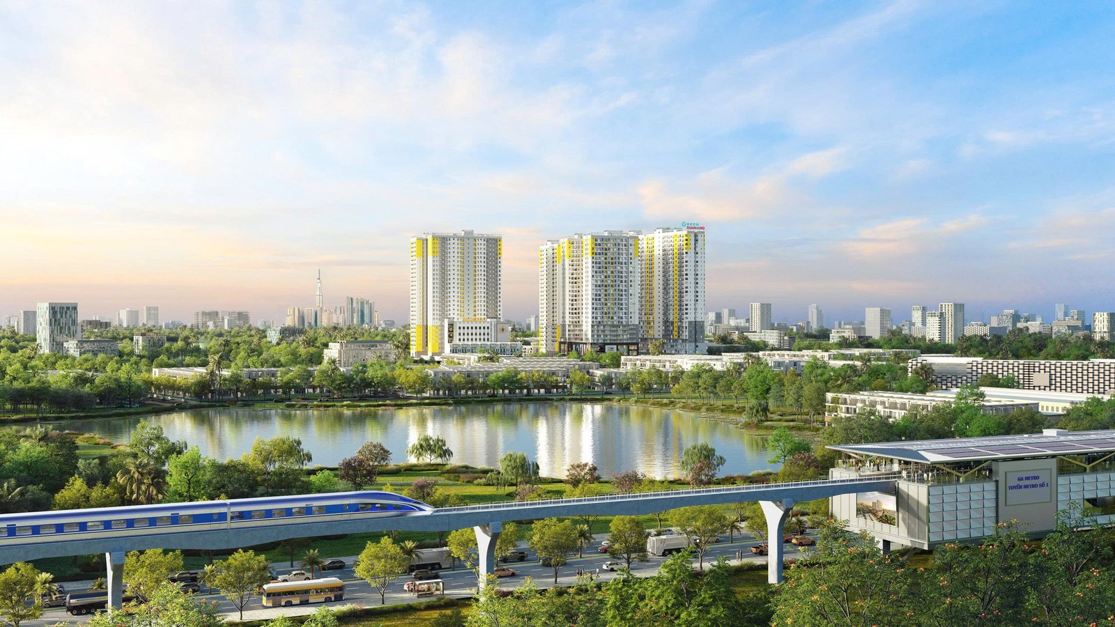Bcons City — Tháp Green Diamond